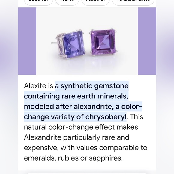 Lab Created Alexite - Picture 4 of 4